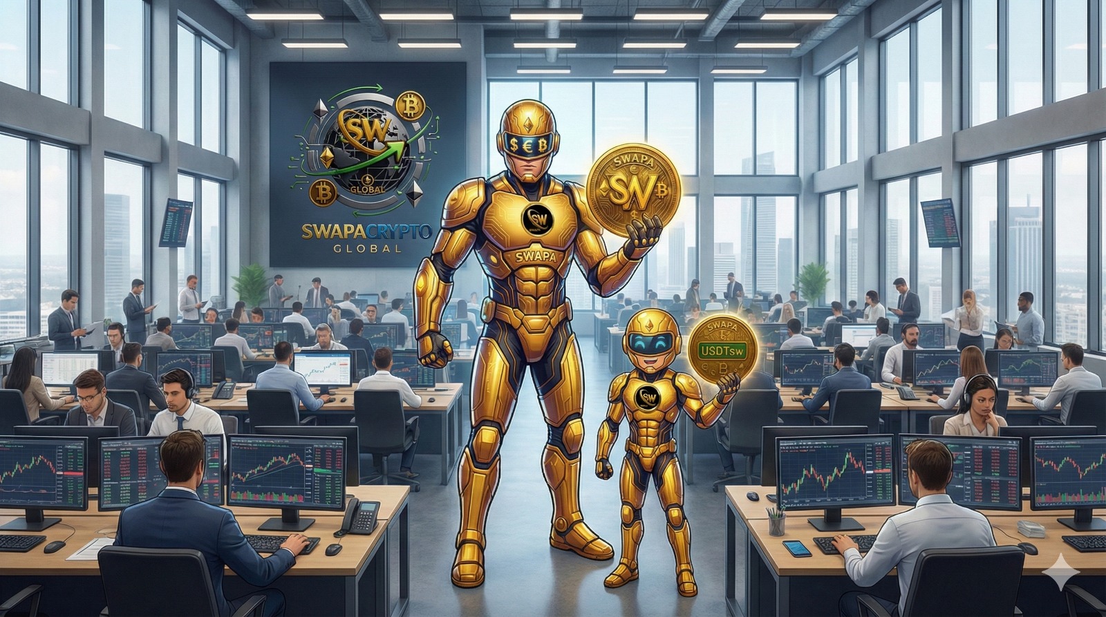 Personagens SWAPACRYPTO